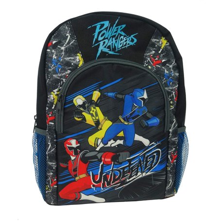 Power Rangers Sac à Dos pour Enfant 31 cm 8 l Noir