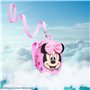 Disney Sac à Dos Minnie - Petit Sac à Dos Fille Crèche Maternelle avec Sangle Anti Perte Détachable