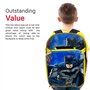 DC Comics Sac à dos Batman avec sac à déjeuner pour enfants, sac d'école, ensemble de repas isotherme assorti 2 pièces