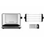 Russell Hobbs Grille Pain [Programmable] Attentiv (Fentes extra larges, Tactile, mémorisele brunissage, Tout type de pain, Surél