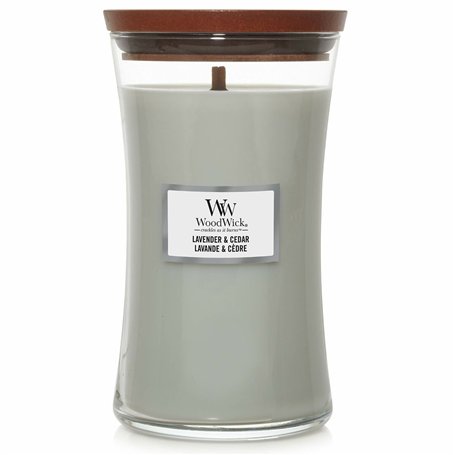 Bougie Parfumée Woodwick Core Large Lavender & Cedar 609 g