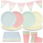 Talking Tables décorations de fête pastel pour 16 invités