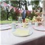 Talking Tables décorations de fête pastel pour 16 invités, assiettes en carton, serviettes jetables, tasses pour anniversaire d'