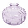 Talking Tables Vase Soliflore en Verre Lilas pour Fleurs Décoration Élégante Centre de Table Mariage Rebord de Fenêtre Fêtes Jar