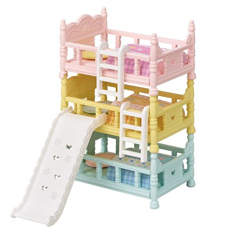 Sylvanian Families - Les Lits superposés - 5741 - Mobilier - Mini Poupées