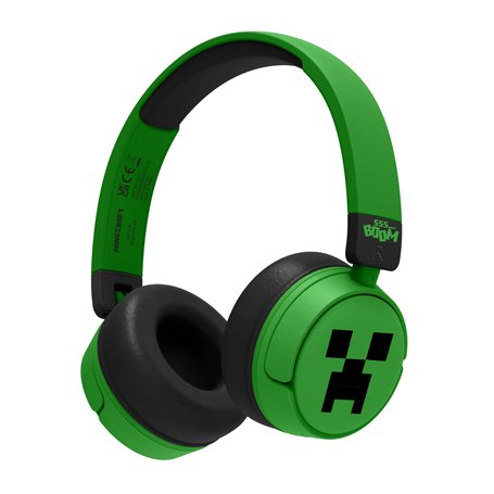 OTL Technologies MC1231 Minecraft Casque sans fil pour enfant Vert