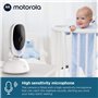 Caméra de surveillance pour bébé Motorola Nursery VM75 - Moniteur pour bébé avec unité parentale de 5 pouces - Caméra pour bébé