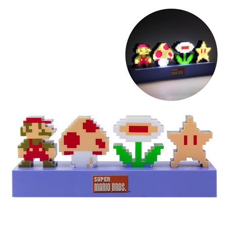 Super Mario Lampe Icons Bros - Marchandise Nintendo Officielle