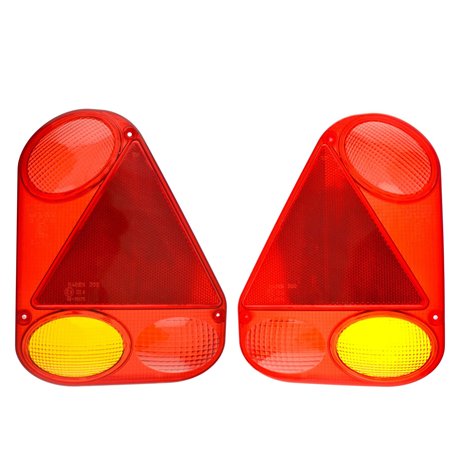 AB Tools Lentille de Remplacement des Feux de remorque Radex Gauche et Droite TR216_217 Lentilles