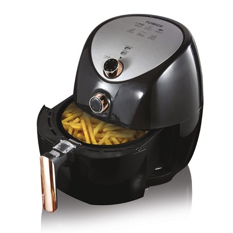 Tower T17021RG Air Fryer - Friteuse sans Huile - Friteuse Électrique à Air de Taille Familiale avec Circulation d'Air Rapide