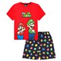 Super Mario Ensemble pyjama court Nintendo et Luigi pour garçon