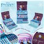 Disney Frozen Kit Dessin Enfant Peinture Enfant Crayons de Couleur et de Cire Peinture Aquarelle Feutres Coloriage Kit Créatif E