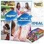 KreativeKraft Feutres Coloriage Enfants Pochette 120 Feutres Coloriage Lavables Pointe Large Couleurs Assorties Coffret