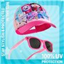 Gabby Dollhouse Lunette de Soleil UV400 et Poids Léger Casquette Fille Ensemble