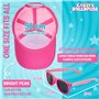 Gabby Dollhouse Lunette de Soleil UV400 et Poids Léger Casquette Fille Ensemble