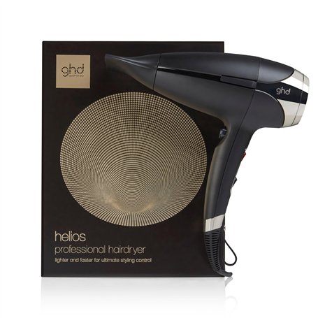 ghd - Sèche-cheveux ghd Helios - Sèche-cheveux professionnel (Noir) - Puissant et précis - Cheveux sans frisottis et 30% plus br