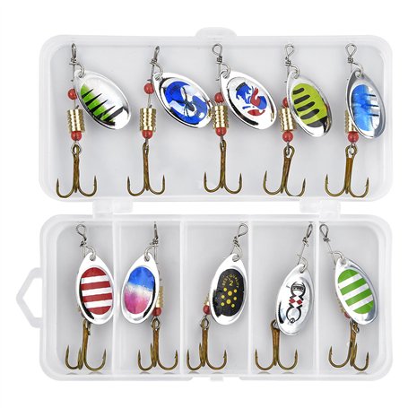 Dokeno 10 Pièces Cuillere Peche