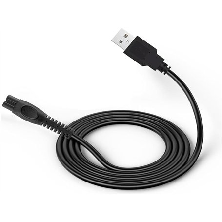 Remplacement Câble de Chargement USB Chargeur 5V Cordon d'alimentation pour Rasoir Électrique