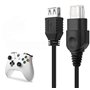 Câble Convertisseur USB Femelle vers 5 Broches pour Manette de Jeu compatible avec Xbox 1ère Génération Origine | 80cm | Pas pou