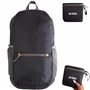 OW-Travel Sac à Dos Pliable Ultra Léger (Noir). Sac a Dos Packable de Jour. Rangement Léger de 20L. Ideal Sacs à Dos de Randonné