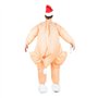 Bodysocks® Déguisement Dinde Gonflable Adulte
