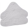 Malayas-Lot de 3 lingettes en microfibre lavables pour balai vapeu,Housse lavable Coussinets pour nettoyeur vapeur, Tampons de v