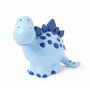 Mousehouse Gifts - Tirelire pour Enfant - en Forme de Dinosaure - Fille/garçon - Bleu - 7 x 16 x 13 cm