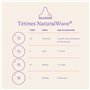 Lansinoh I Tétine Natural Wave XS I A partir de la naissance X2