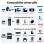 Adaptateur d'extension de répartiteur USB pour Ordinateur Porta