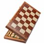Jeu d'échecs en Bois de Luxe Unique ORAVA Deluxe 50cm / 19.7in 100% Fait à la Main. Échiquier Inlaid et 32 Sculptures Authentiqu