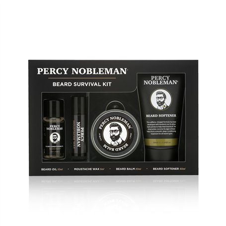 Kit de survie pour la barbe Percy Nobleman