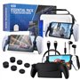 Ensemble d'accessoires conçus pour Playstation Portal Case et protecteur d'écran, étui pour casque, câble de charge, poignée de