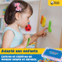 Smart Panda Lettres et Chiffres Magnétiques pour Enfants – 182 Lettres, 81 Numéros et Symboles – Aimants pour Enfants – Deux Boî