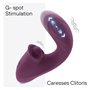 Vibrateur de Massage Personnel à Double Stimulation pour Femmes – 5 Modes de Poussée, 10 Modes de Vibration pour Stimulateur Cli