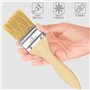 Kurtzy Pinceaux Peinture 5,08 cm (Lot de 48) - Pinceau Peinture Plat Professionnel avec Manche en Bois - Peinceaux pour Peinture