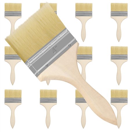 Kurtzy Pinceaux Peinture Mur (Lot de 12) Largeur Brosse 101