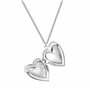 Philip Jones Médaillon Coeur Plaqué Argent