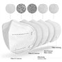 Lot de 20 masques respiratoires 5 couches FFP2 certifiés CE - Respirants et confortables - Pliables