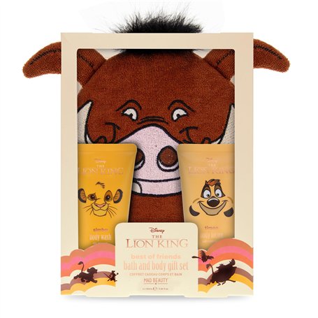 Mad Beauty - Coffret cadeau corps et bain à la Mangue et à la Papaye Disney le roi lion