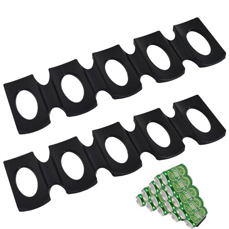 2 Pièces Porte Bouteille Frigo en Silicone