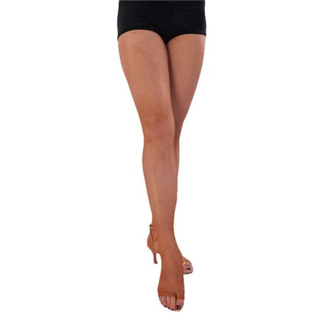Disnace Collants en Résille Couleur Chair - Collants de Danse Professionnels