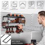 BELLE VOUS Support Mural de Rangement des Outils pour le Garage - Servante d’Atelier Murale Complete - Panneau Porte Outils - Et
