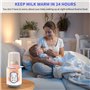 Jinlaili 4-in-1 Chauffe Biberonffe, Chauffe Lait Maternel/Infantil, Chauffe-Biberon, Multifonctions Chauffe Lait Maternel, Chauf