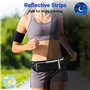 Alyvisun Ceinture de Running, Sac Banane Homme et Femme Réglable Ceinture Course à Pied Etanche Smartphone Banane Sport Jogging 