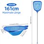 épuisette Piscine avec 123CM Télescopique Réglable pour Netto
