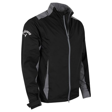 Callaway Golf Mens Stormlite II Veste Technologie imperméable - Caviar - XXL
