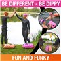DIPPY Bouée de remorquage Flottante pour nage en Eau Libre | Bouée de Natation en Eau Libre de 28 L | Bouée de Natation étanche