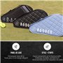 Raquex Enigma Housse de Protection rembourrée pour Raquette de Padel pour 1 Raquette de Padel – Noir – pour Homme et Femme – Le