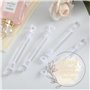 Festicy Lot Bulles de Savon Mariage I 48 pièces avec poignée de cœur de 4,5 ML chacune I Decoration Mariage I Bulles Mariage I B