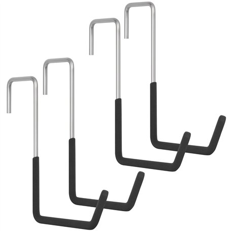 Winter Shore pour Crochet Plafond Rangement Garage (Lot de 4) - Crochet S Robuste - Crochet Velo